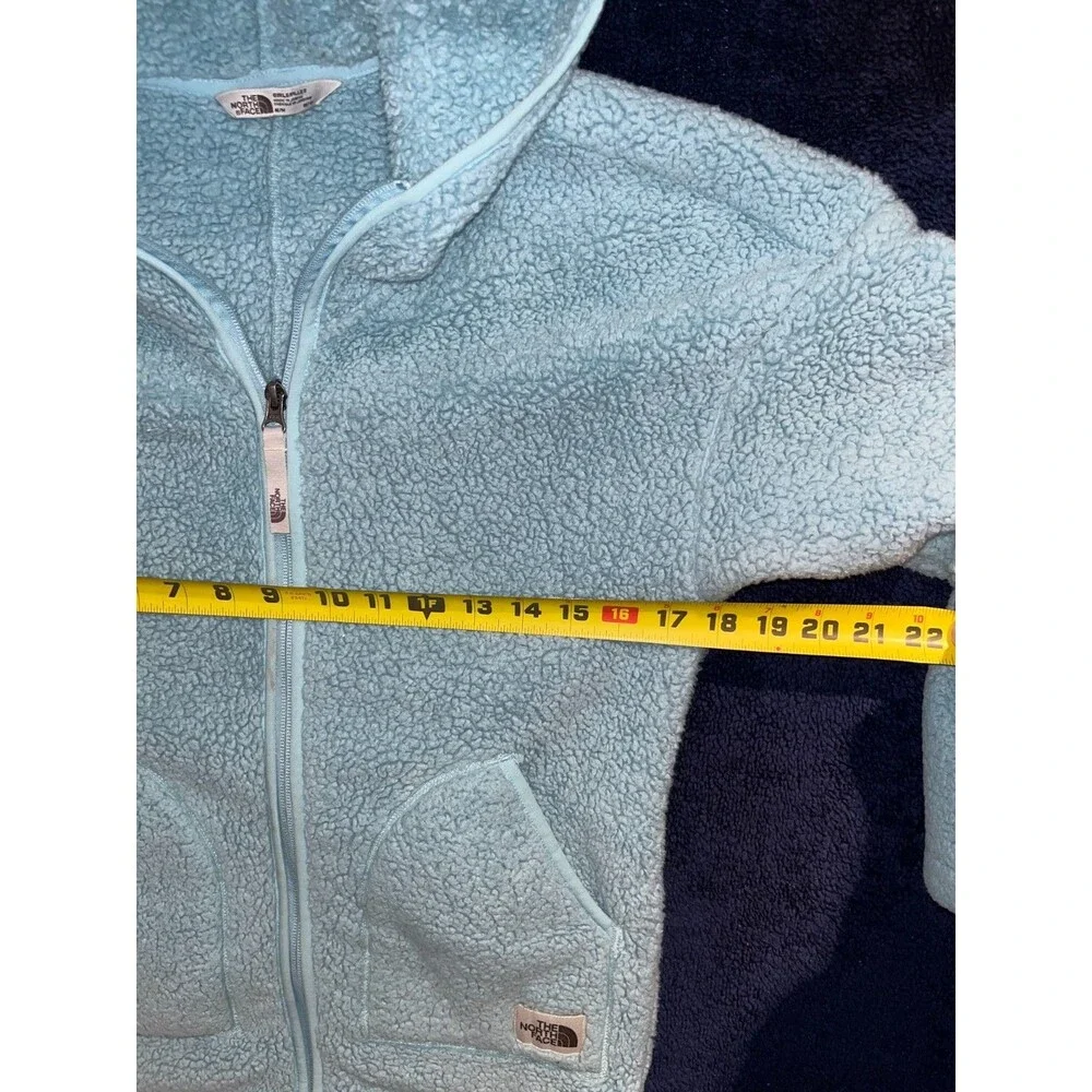 The North Face Kids Campshire Fleece Jacket Full Zip Hoodie Size Medium 10/12